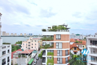 A fabulous brand- new 2 bedrooms apartment for rent with lake view in Tay Ho